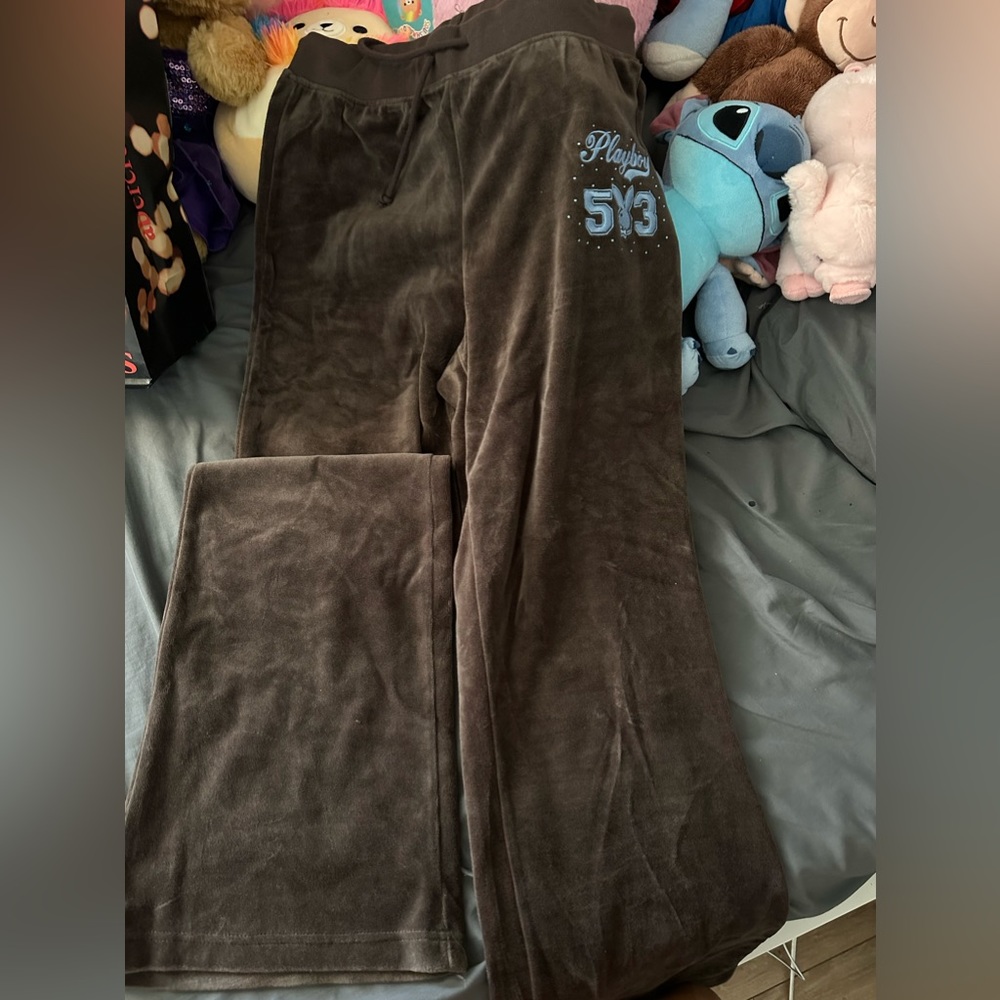 playboy flare sweats